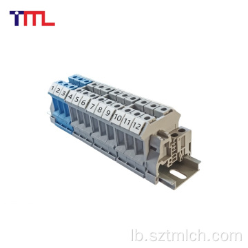 Héichwäerteg Schinn Terminal Block Personnalisatioun